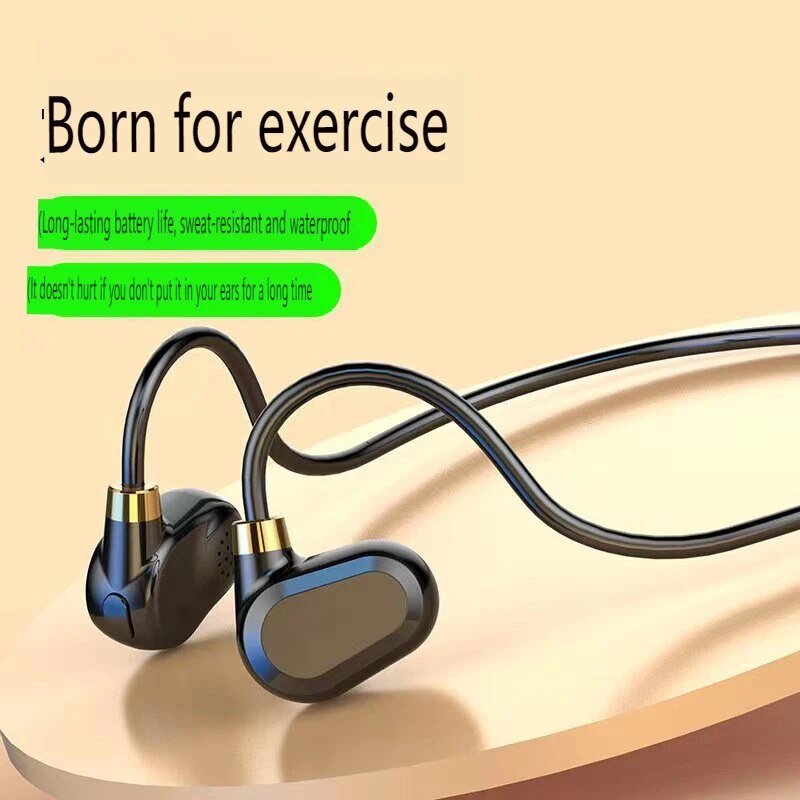 B16 Outdoor Sports Headphones, Waterproof Sports Wireless Headphones, Open Ear Stereo Headphones,