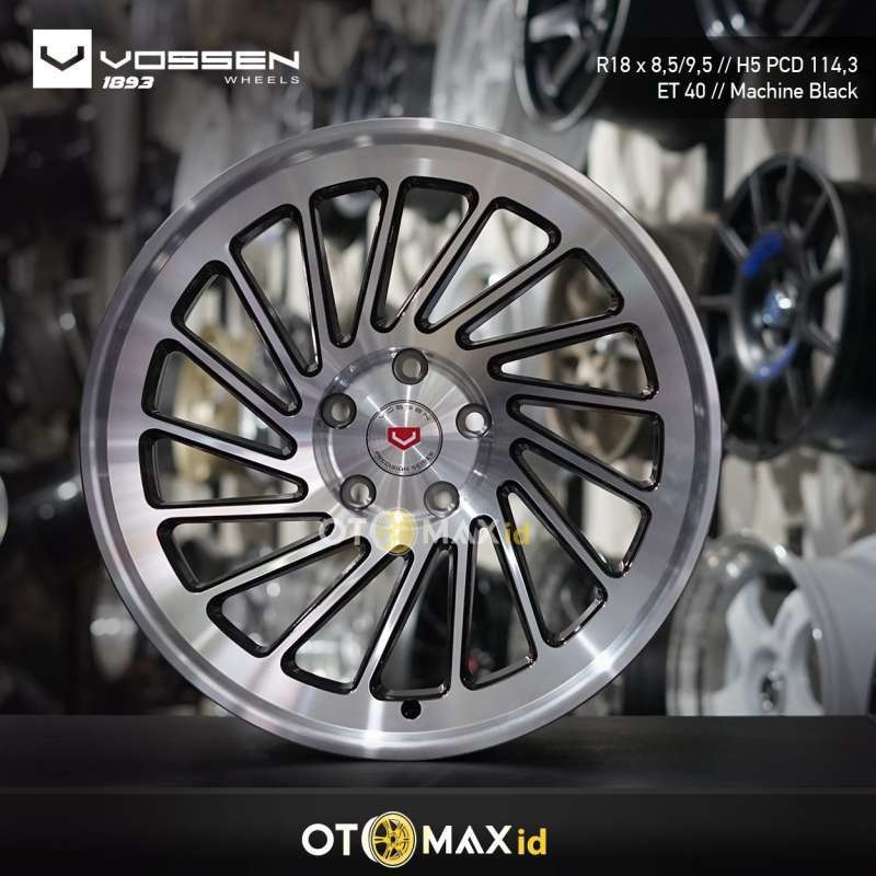 Velg Mobil Vossen 1893 Ring 18 Matt Black