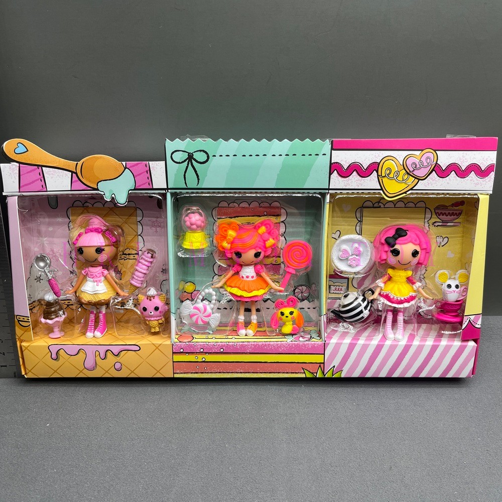 Original 8Cm Lalalopsy Princess Lollipop Ice Cream Doll Set For Girls And Children'S Festival Gift
