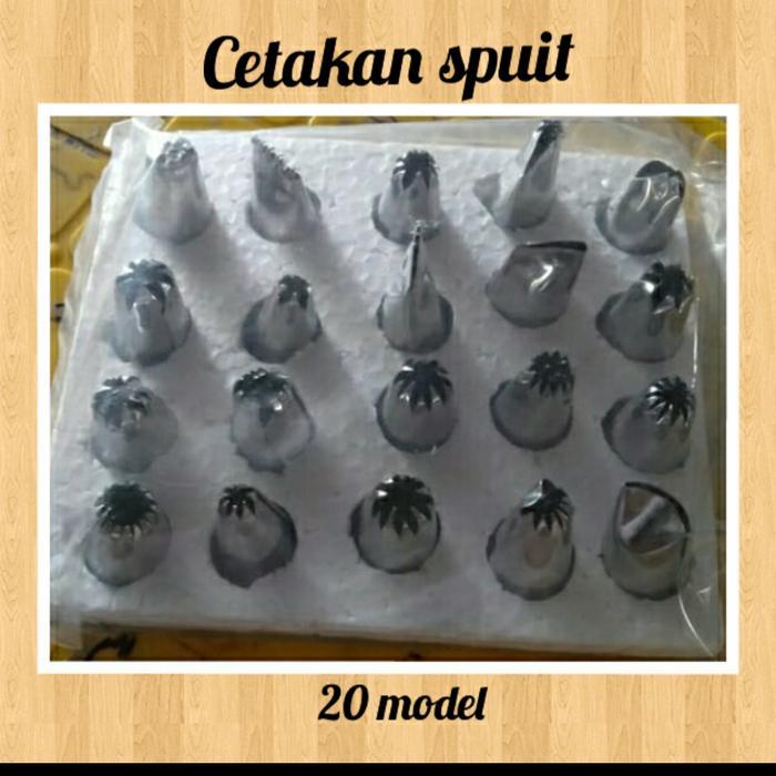 Cetakan Kue Semprit/Cetakan Kue Spuit 1 Set