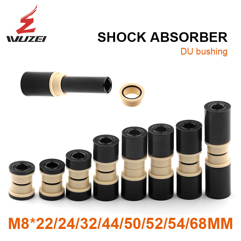 Best Seller MTB Rear Shock DU Bushing Ring 8x22/24/32/44/50/52/54/68mm Aluminium Alloy DU Ring for F