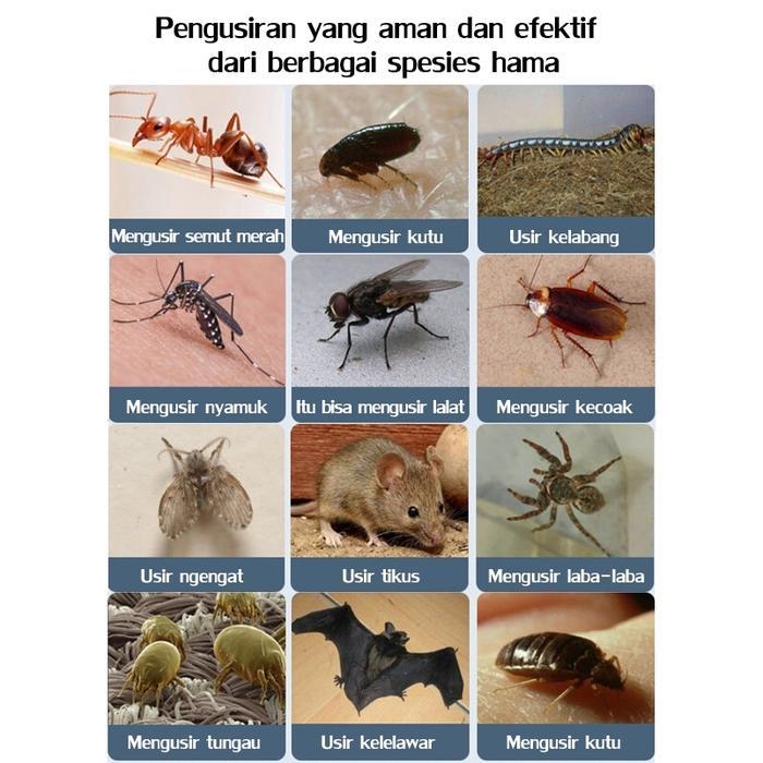 Pengusir Tikus Elektronik Rumah Tangga Tidak Beracunnyamuk Pengusir Tikus Ultrasonik Alat Pengusir