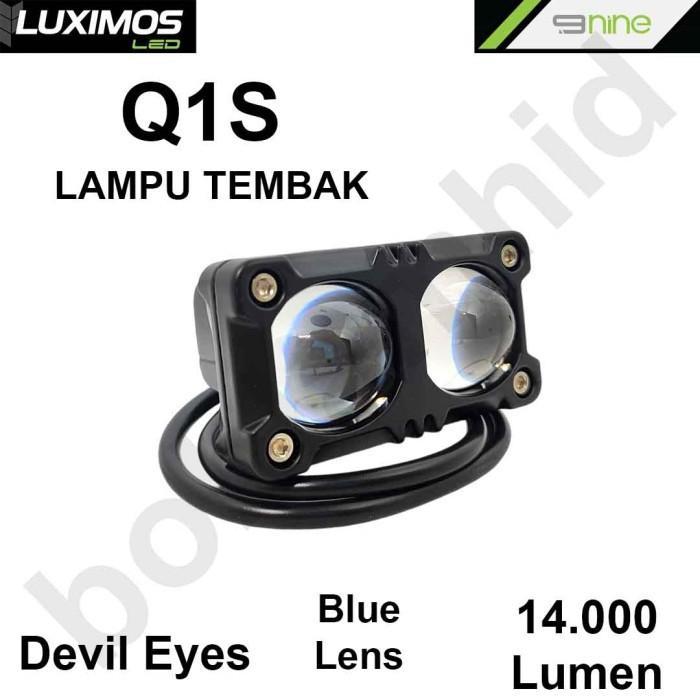 C - Lampu Led Tembak Sorot Luximos Q1 Projektor Laser 3Mode 5000Lumen Grs Populer