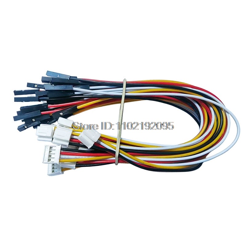 24AWG 20CM Grove connectors 4 pin Female Jumper to Grove Conversion Cable Grove side buckled 4 Grove