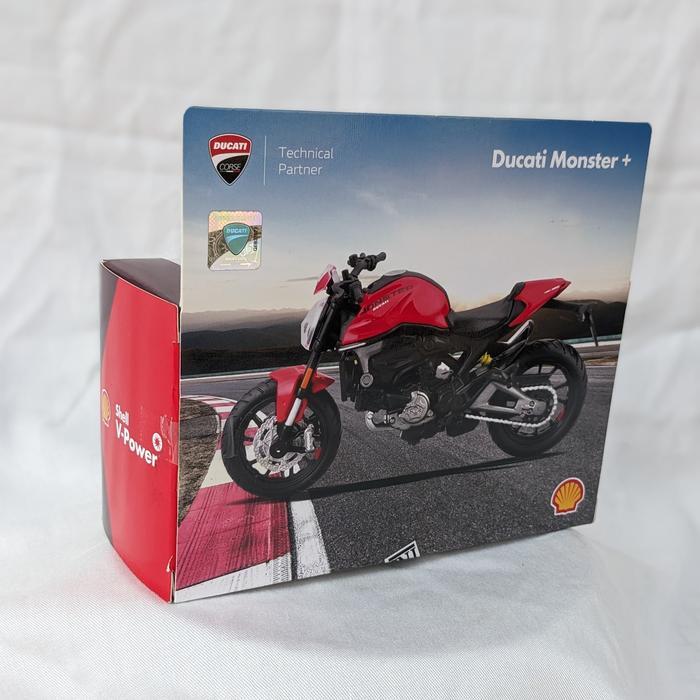 DIECAST MAINAN MOTOR DUCATI MONSTER SHELL TERBARU