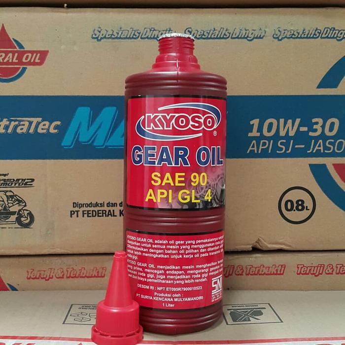 OLI GARDAN / OLI GEAR / OLI TRANSMISI KYOSO GEAR OIL SAE 90 GL-4 1 LITER