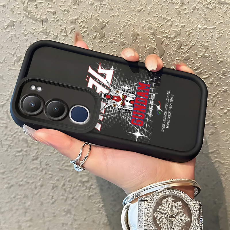 Casing Hp VIVO Y19s Y29 5G Y19s Pro Case Casing Kartun Mesin pola Kasus HP Tangga Langit Mewah Silik