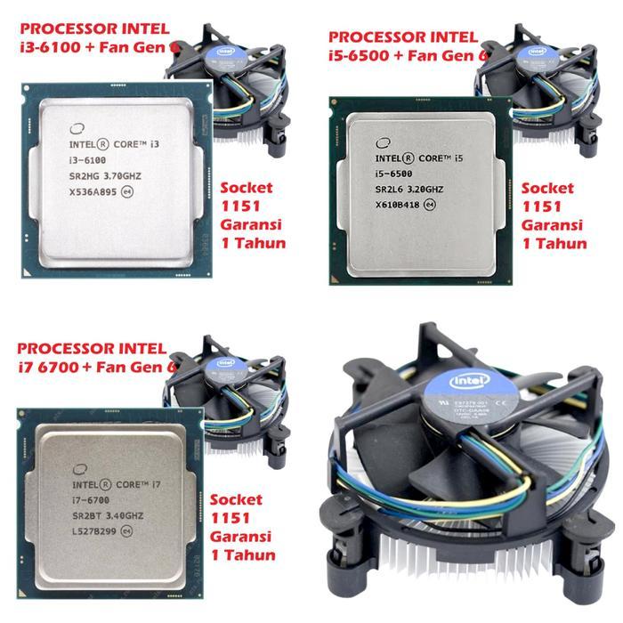 PAKET KOMPUTER INTEL CORE i3-6100 GEN 6 - PAKET KOMPUTER CORE i5-6500 GEN 6 - PAKET KOMPUTER CORE