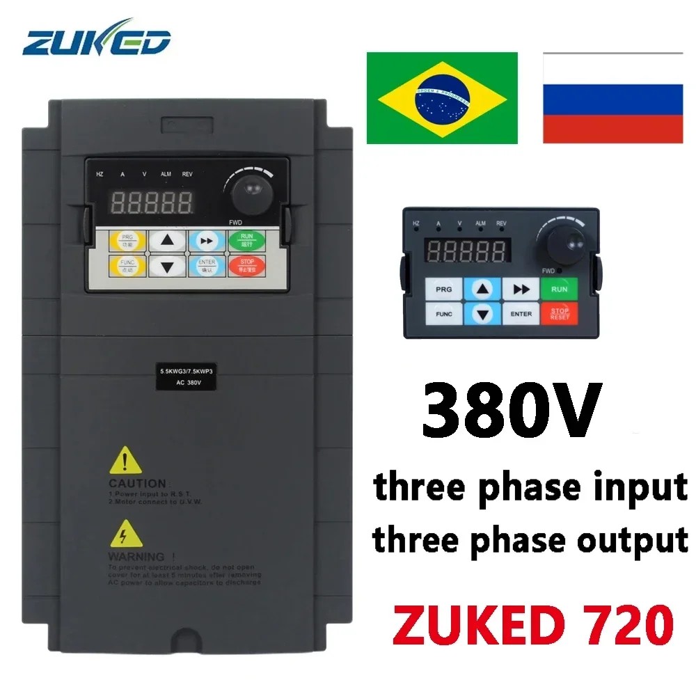 FLASH SALE    VFD 7.5KW 11KW 15KW 18KW 22KW 3000Hz High-performance vector type frequency converter 