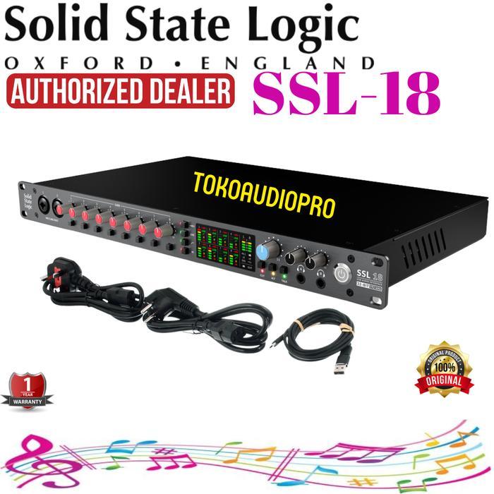 Solid Stage Logic Ssl 18 Usb Audio Interface Soundcard Ssl18 Co