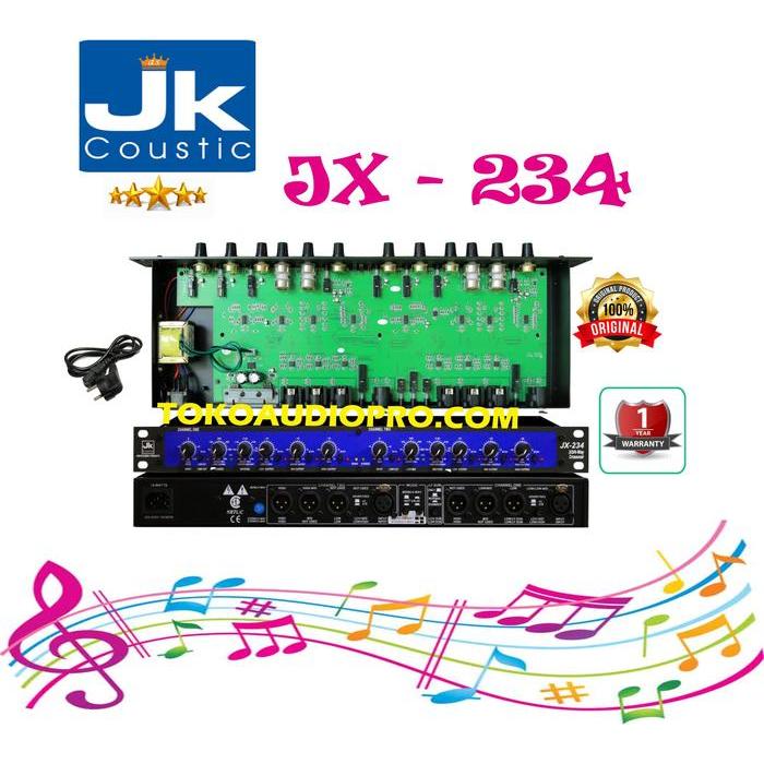 Jk Coustic 234Xl 234 Xl Crossover Aktif Co