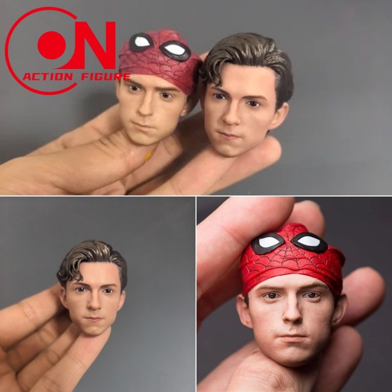 1/6 Scale Peter Tom Holland Head Sculpt TTTOYS TQ210407 PVC Male Head Carving Fit 12'' Action Figure