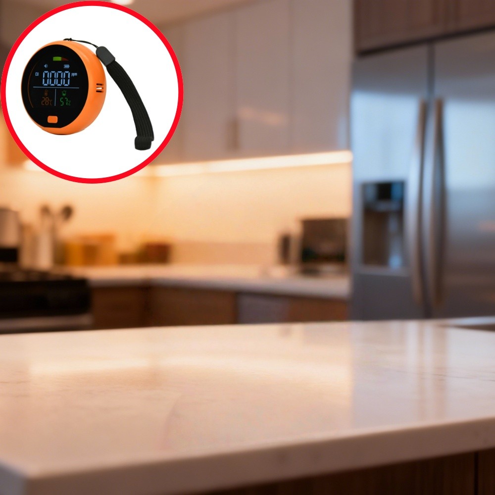 3 IN 1 SMART AIR QUALITY MONITOR CO DETECTO AIR DETECTOR TEMPERATURE HUMIDITY AIR QUALITY MONITOR