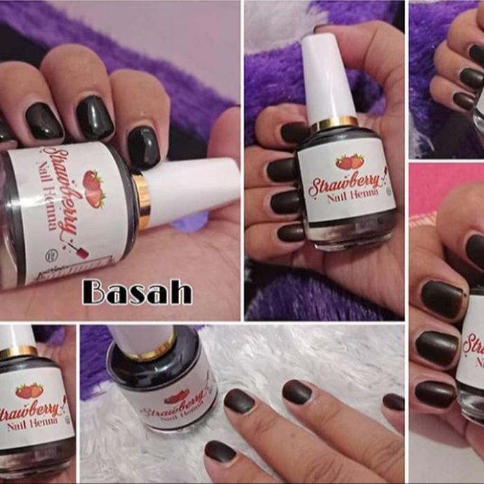 Black - Kutek Halal / Kutek Henna Strawberry Nail Henna Nhs