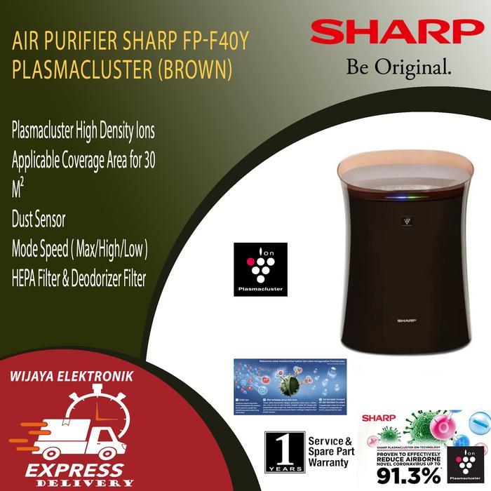 AIR PURIFIER SHARP FPF40Y / PURIFIER SHARP / FPF40Y BROWN