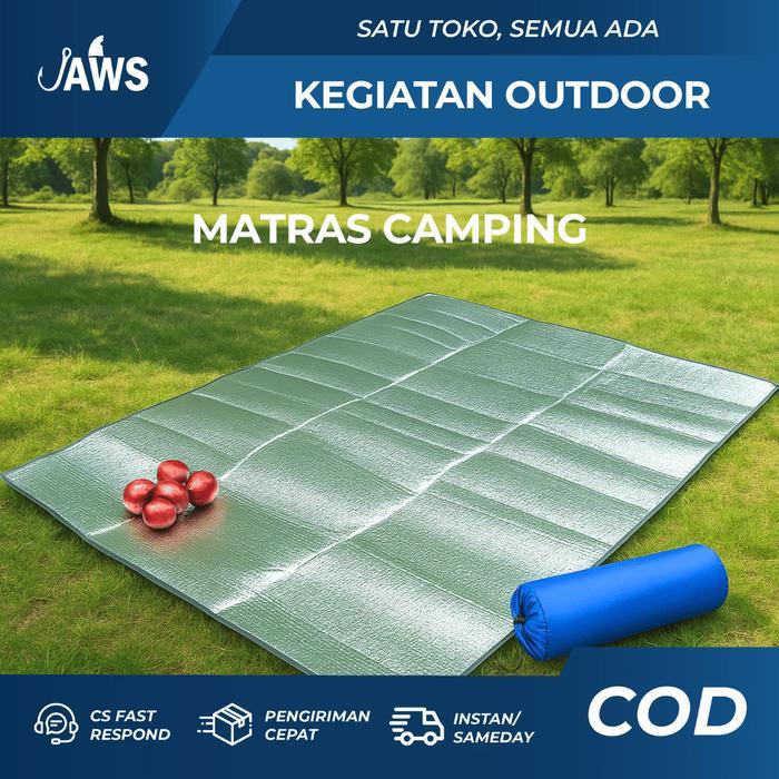 Eiger Bag'S - Matras Camping Lipat Aluminium Foil Waterproof Alas Anti Panas