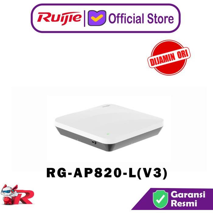 RUIJIE RG-AP820-L(V3) WI-FI 6 AX3000 INDOOR AP