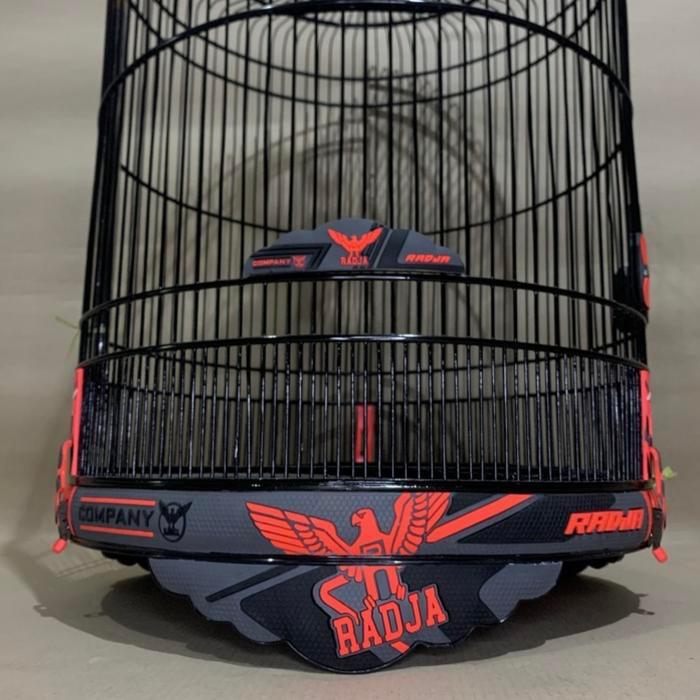 SANGKAR MURAI RADJA 3D CARBON - Merah