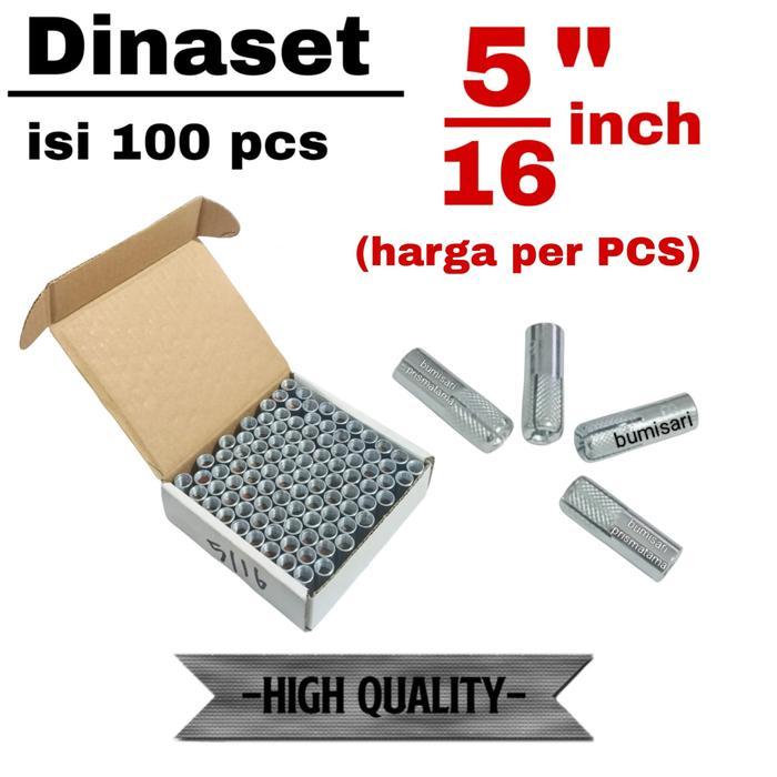Dynaset 5/16" inch / DINASET 5/16" inch (M8 drat kasar) - HARGA PER PCS