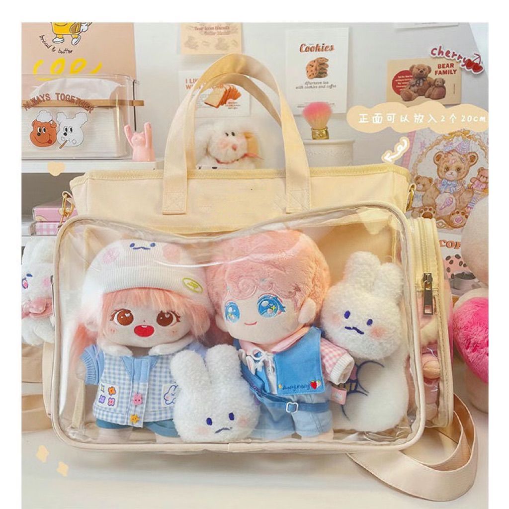 Japanese Cute Itabag Large Capacity Jk 20cm Doll Bag Female Student One Shoulder Crossbody Bag