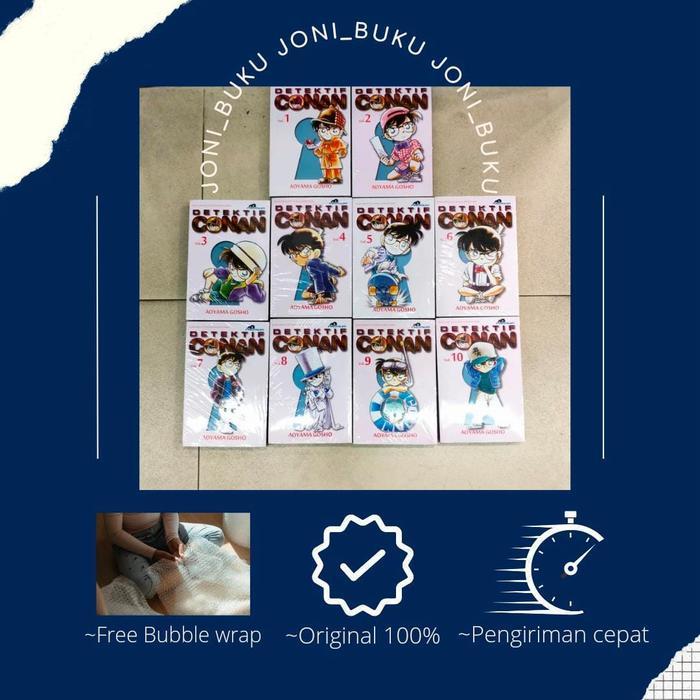 Komik Seri: Detektif Conan Premium 1-10 by Aoyama Gosho