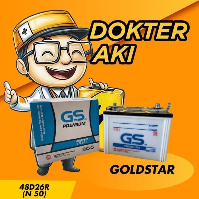 AKI MOBIL SERENA TERRANO BERGARANSI , MERK : GOLD STAR N-50