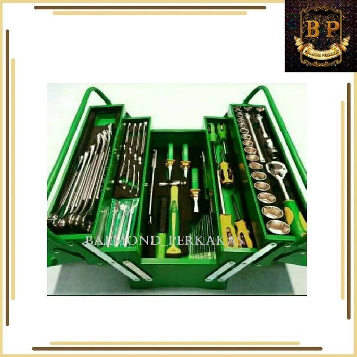 Perkakas Kunci Mekanik / Tukang Isi 72 pcs / Set Tool Box Kits TEKIRO