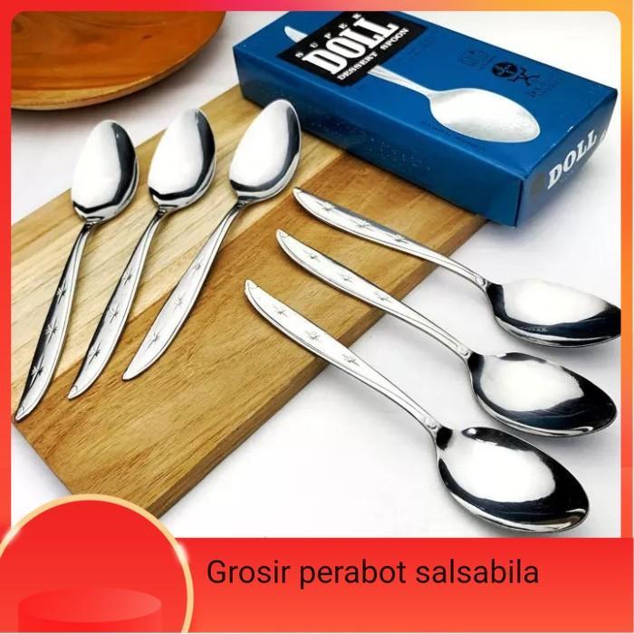 Sendok Makan Super Doll Stainless Teel/Sendok Makan Tebal