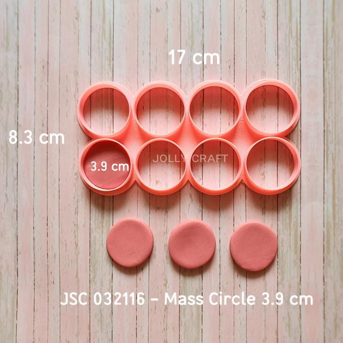 Cookie cutter MASS CIRCLE 178 cm (d.circle 3.9 cm)