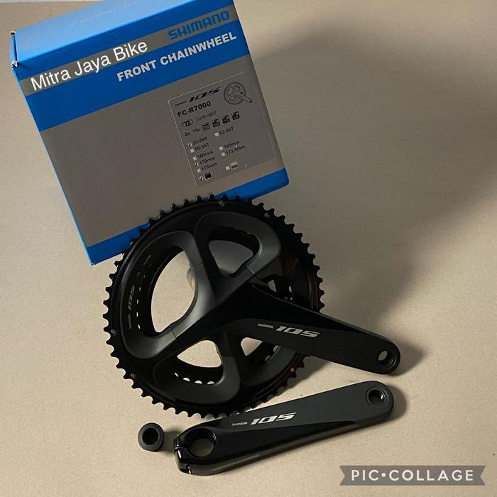 Crank Set Gear Shimano 105 Dual 53-39T HollowTech II Japan