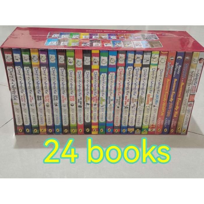 diary of a wimpy kid box set English books