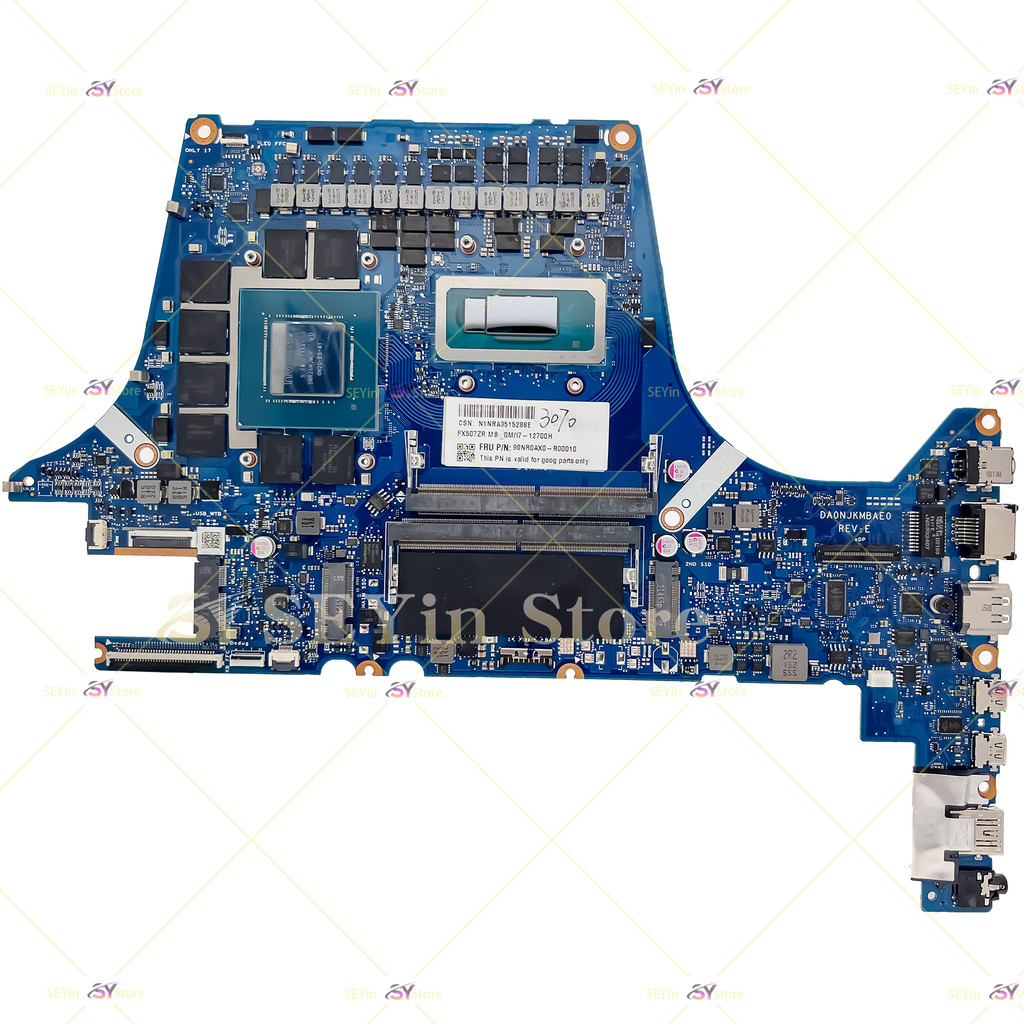 FX507ZR Mainboard W/I7-12700H RTX3070 RTX3060 For ASUS TUF Gaming F15 FX507ZM FX517ZM TUF507ZM
