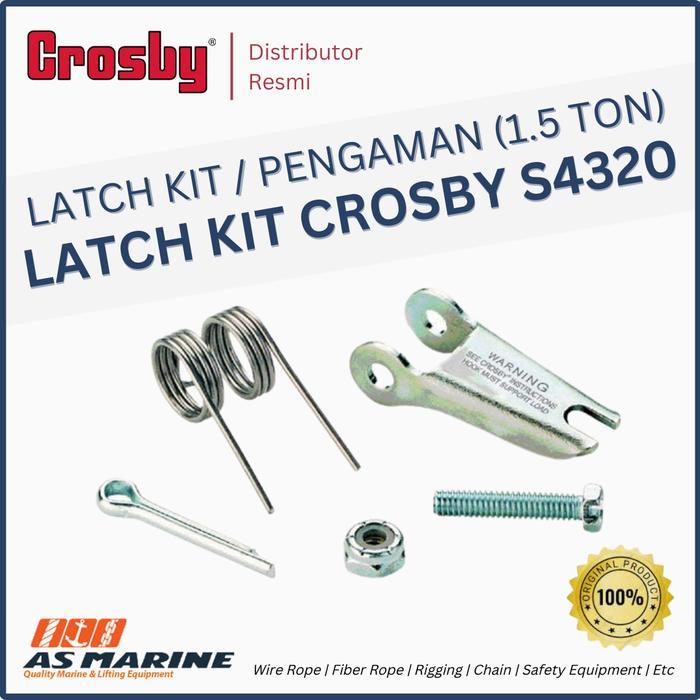 Crosby Latch Kit S4320 1.5 Ton Alloy