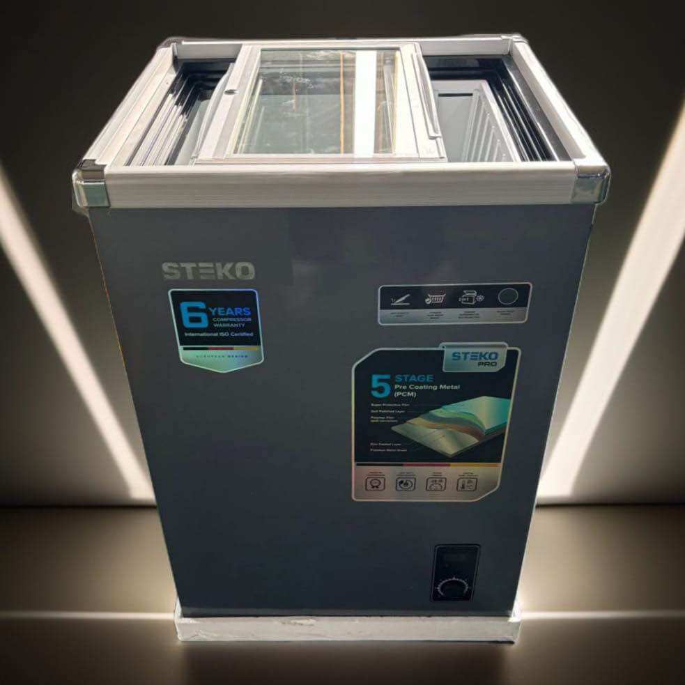 CHEST FREEZER STEKO 100 LITER SLIDING