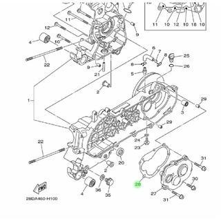 PAKING 14D NAP TUTUP RASIO GASKET GAN CVT MIO LAMA SPORTY SMILE SOUL FINO NOUVO LELE NOUVO Z ORI YGP