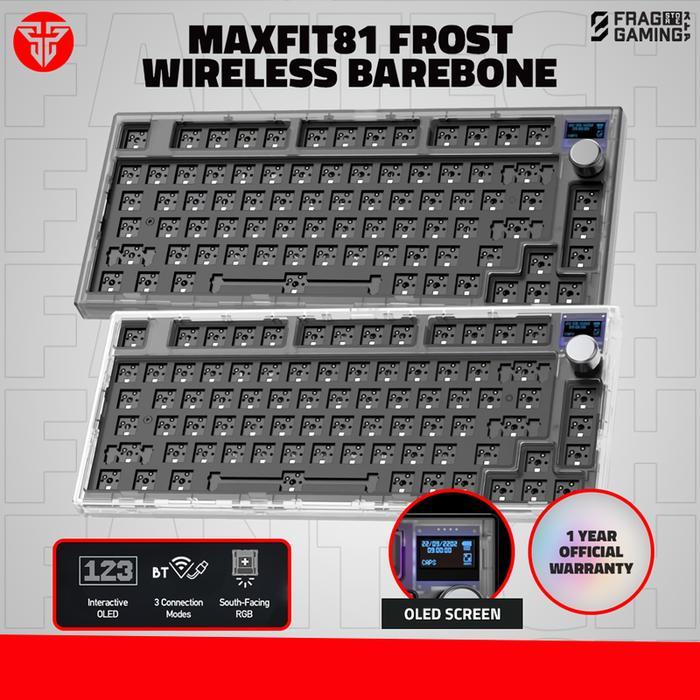 Fantech MAXFIT81 Frost Wireless 75% BAREBONE Mechanical Keyboard