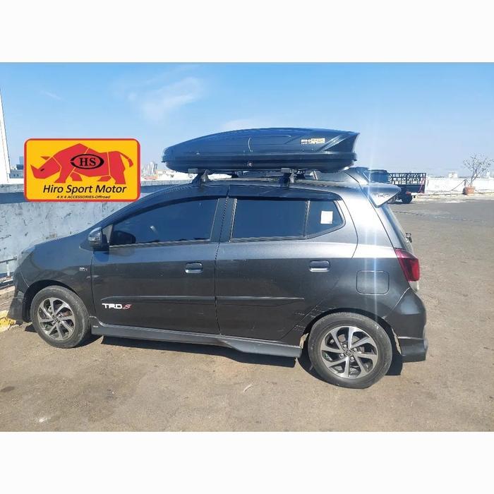 PAKET ROOF BOX DAN CROSS BAR AGYA AYLA