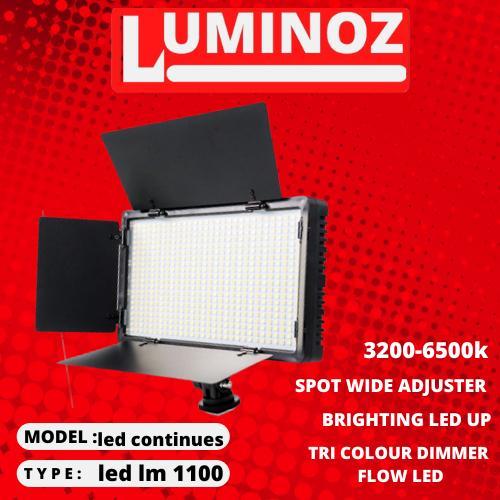 lampu led luminoz LM-1100 Foto Video creator Fill Light 3200-6500k