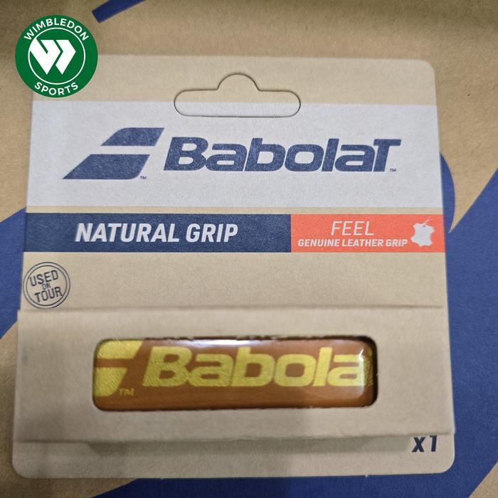 Grip kulit BABOLAT NATURAL GRIP/ Grip BABOLAT/ Grip dasar Babolat ori
