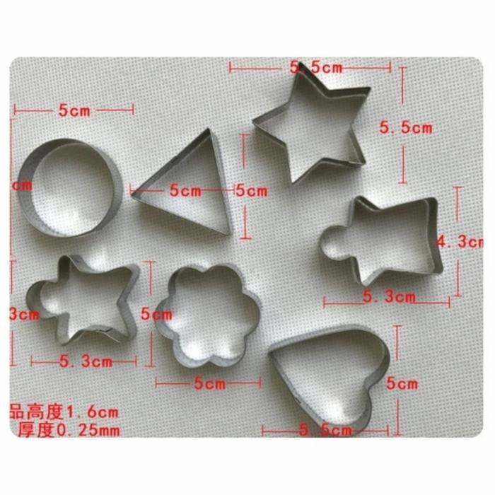 DALGONA MOLDING / ALAT CETAKAN DALGONA CANDY GET 7 PCS