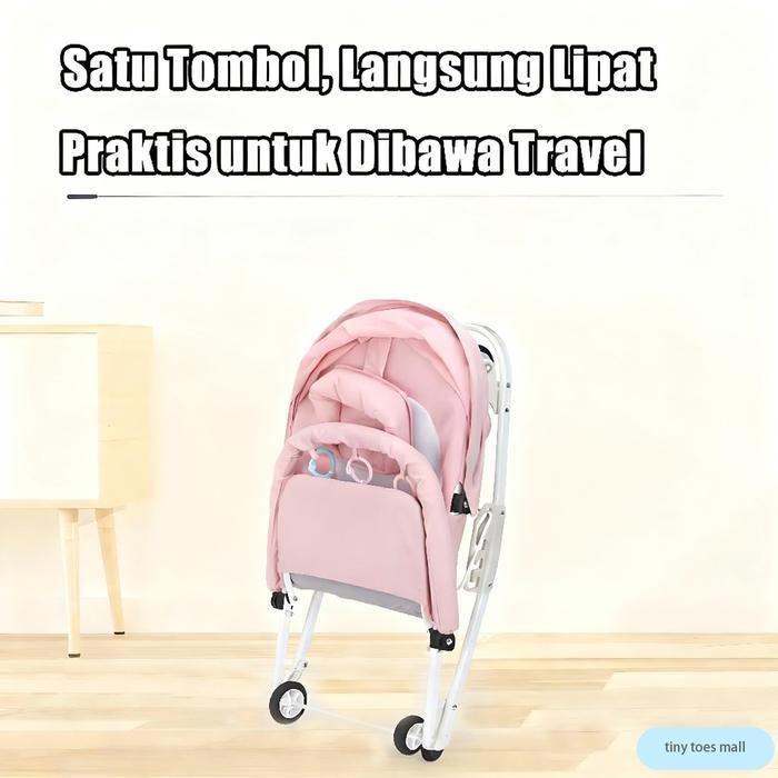 Bouncer baby newborn /Bouncer bayi murah/Rocking Bouncer/mainan anak bouncer joie Dapat di dorong