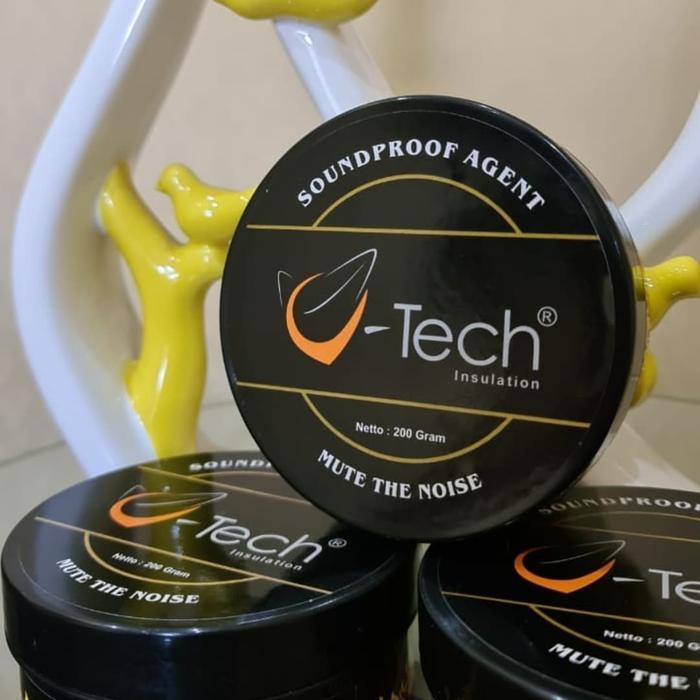 SOUNDPROOF AGENT PELAPIS PLAT LANTAI DAN PLAFON MOBIL V-TECH