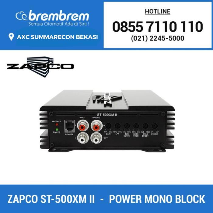 Terlaris Zapco St-500Xm Ii - Power Monoblock