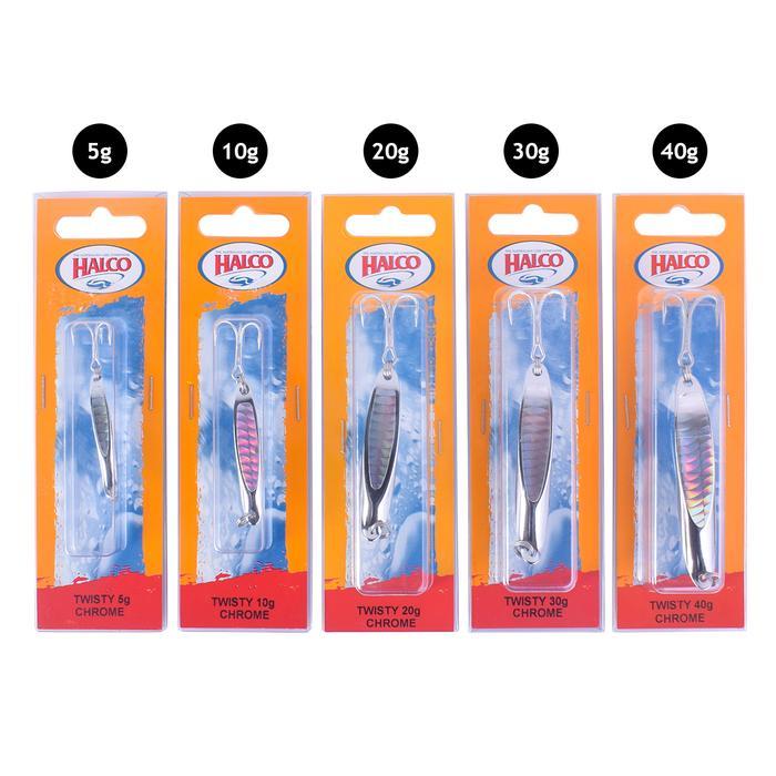 Halco Twisty Umpan Lure Spoon Pilih Ukuran