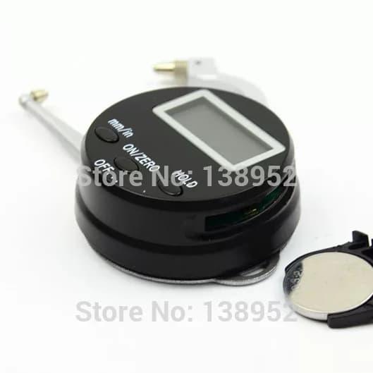 Kualitas tinggi 0-25mm digital thickness gauge digital jewel GEM alat