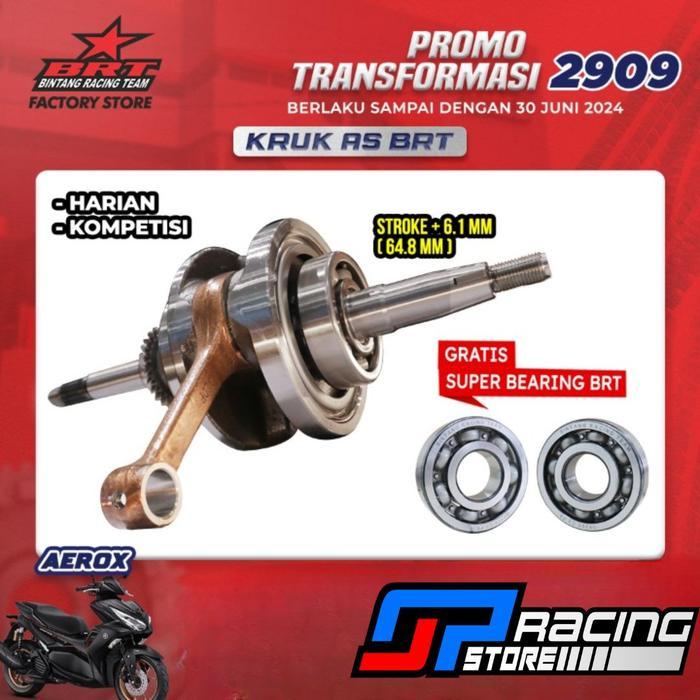 PROMO BEBAS 3-KRUK AS BRT MURAH-KRUK AS AEROX-CRANKSHAFT BRT-BANDUL BR