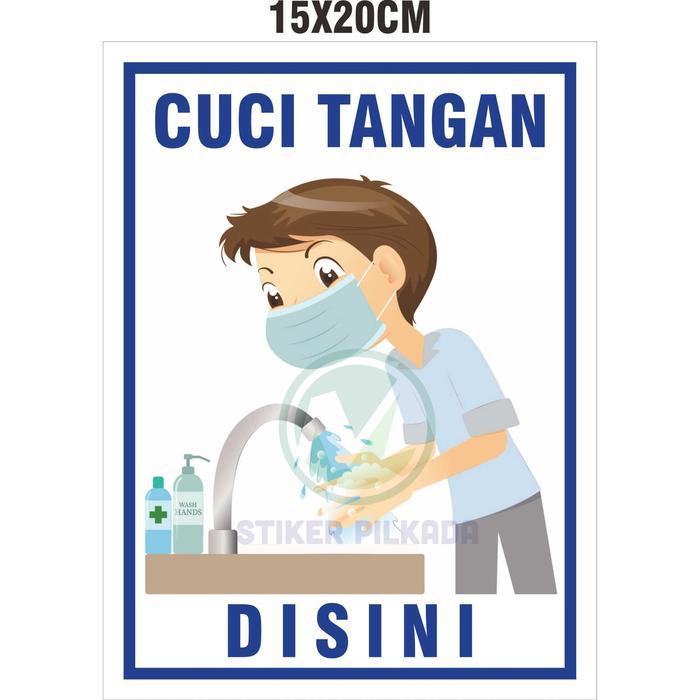 STIKER VINYL CUCI TANGAN ANAK DISINI