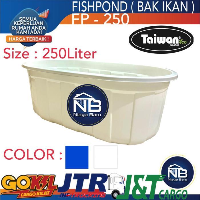 Promo Bak Kolam Ikan Besar Fishpond Taiwan Xl Biru Terjamin
