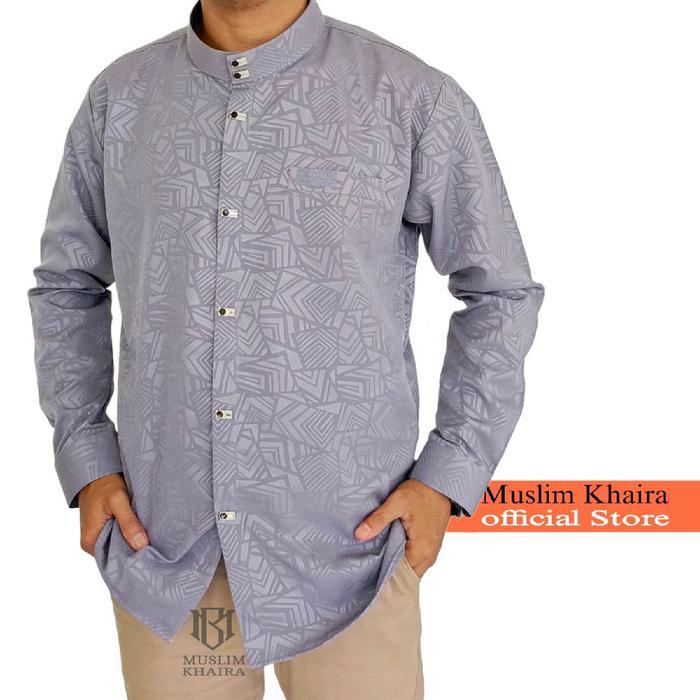 Baju Koko Emboss Koko sultan jasko kemko baju muslim pria