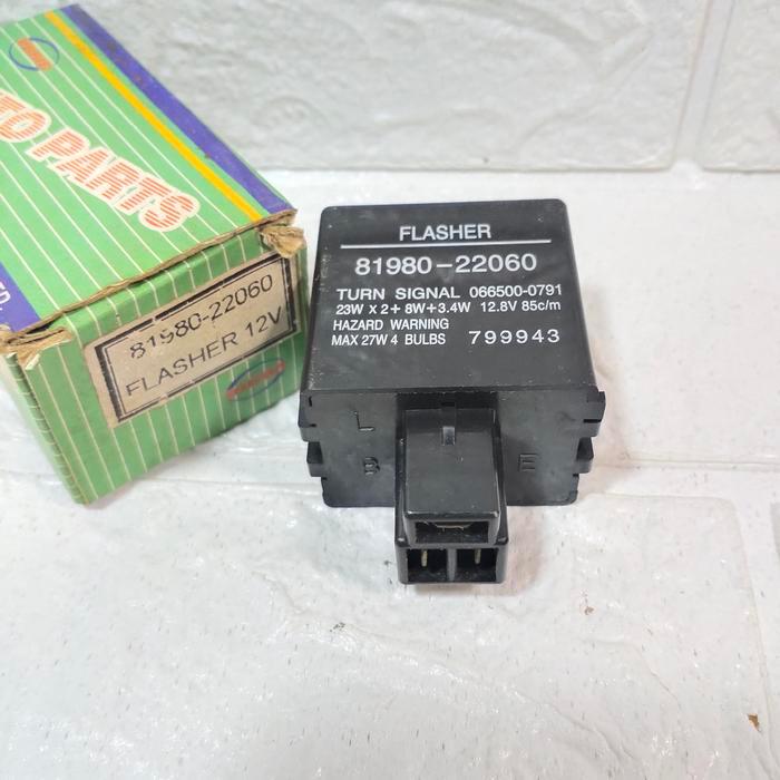 Flaser Mobil 12V K3 81980-22060 Flasher Sen 12 Volt Termurah Langka